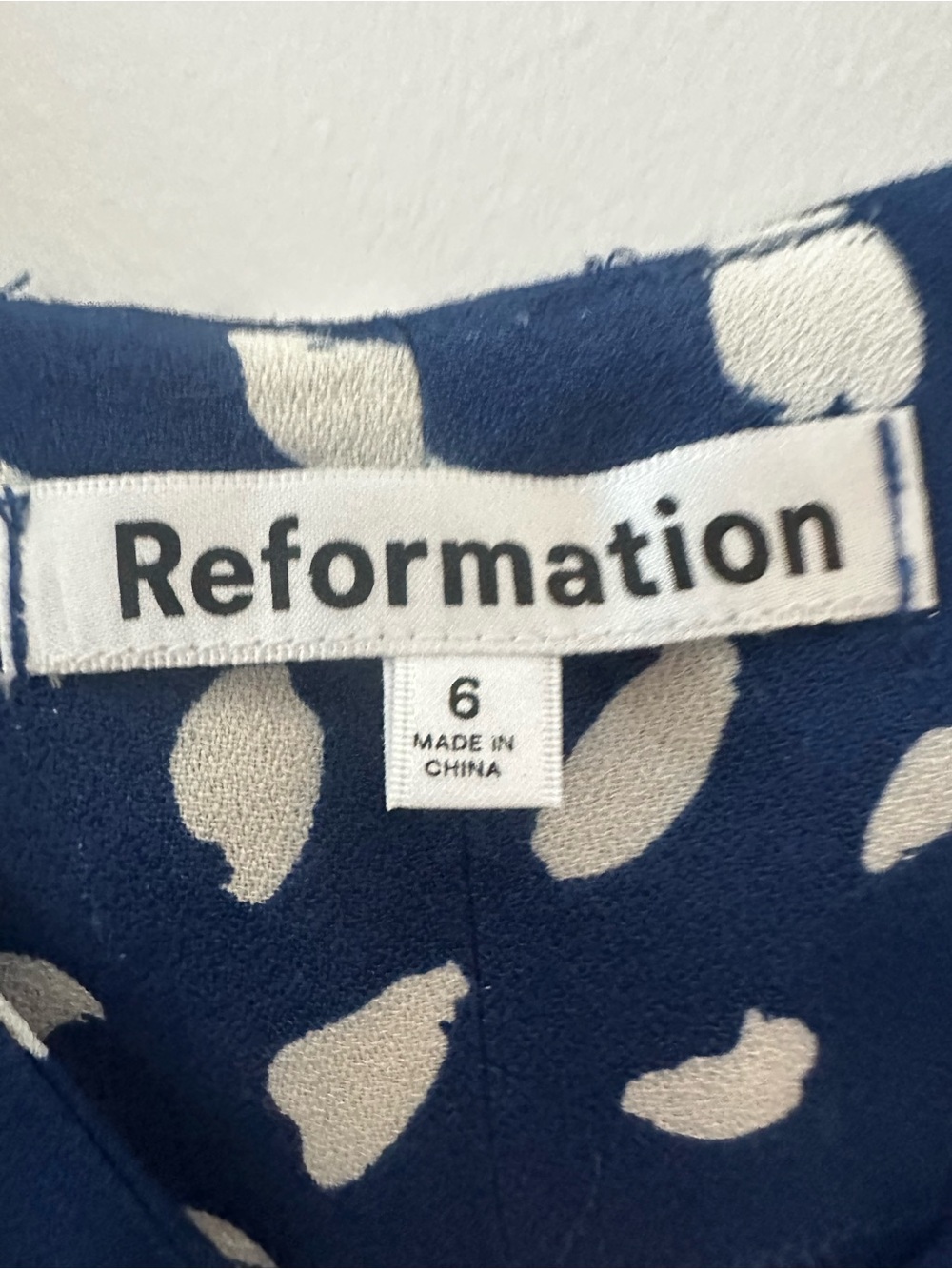 Reformation Moray Midi Blue Crimini Dress - Picture 4 of 6